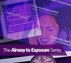 Airway to Exposure advert graphic