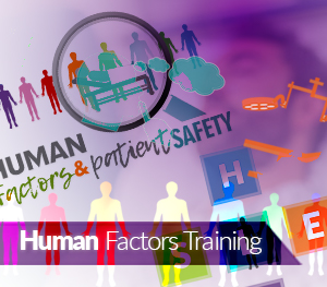 A graphic showing the Human Factors training marketing advert