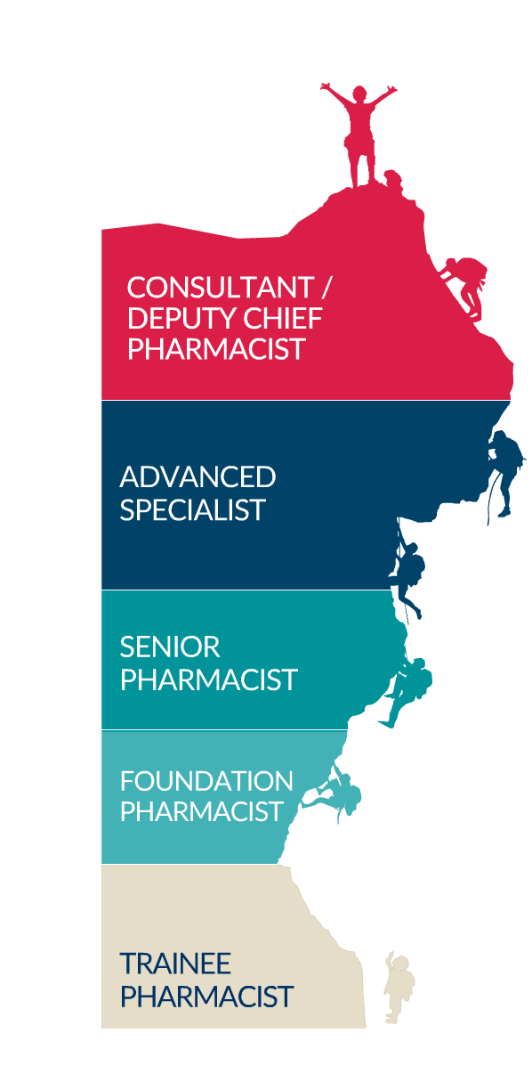 pharmacists training pathway graphic