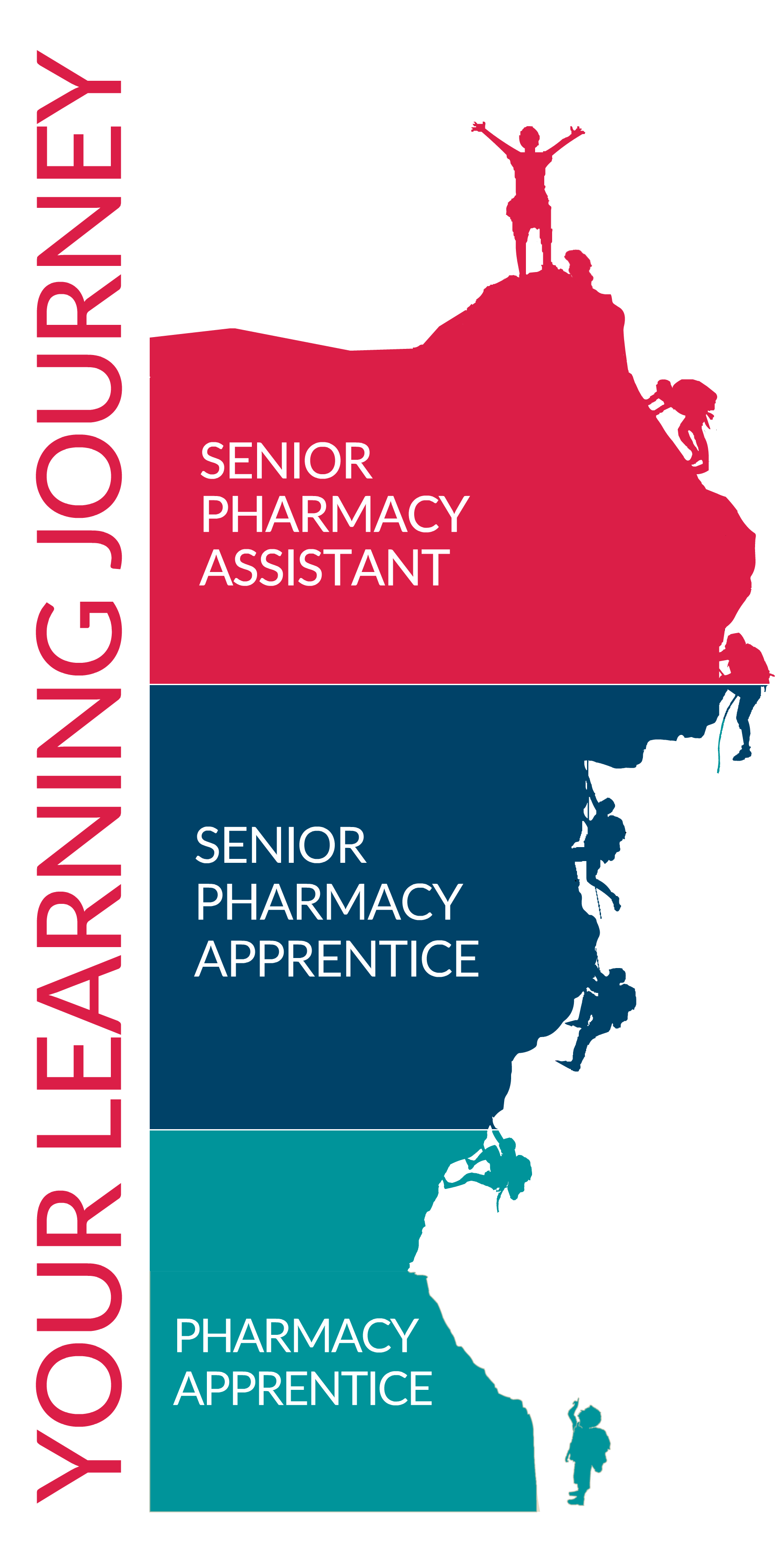 pharmacy assistants training pathway graphic